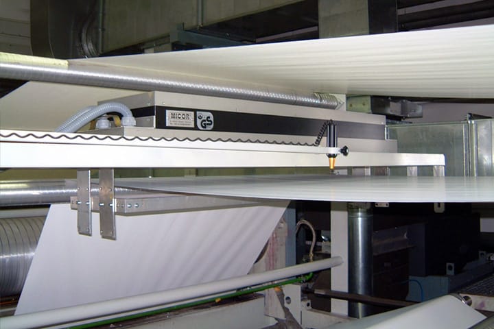 Correction du profil d’humidité par infrarouge