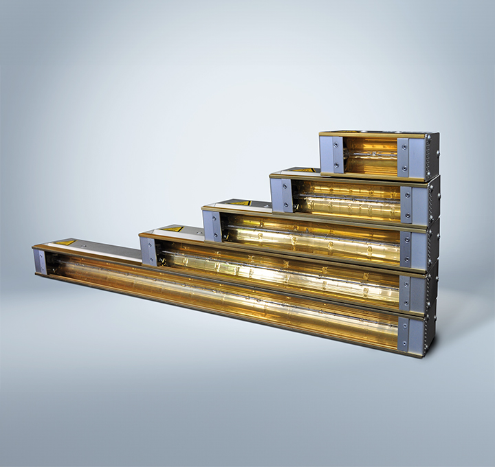 Émetteurs infrarouges industriels